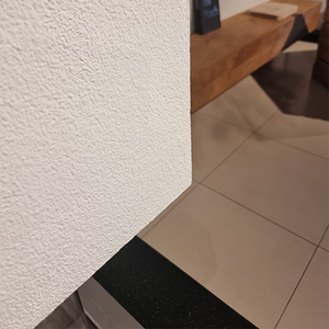 Verputz mit Reibetechnik